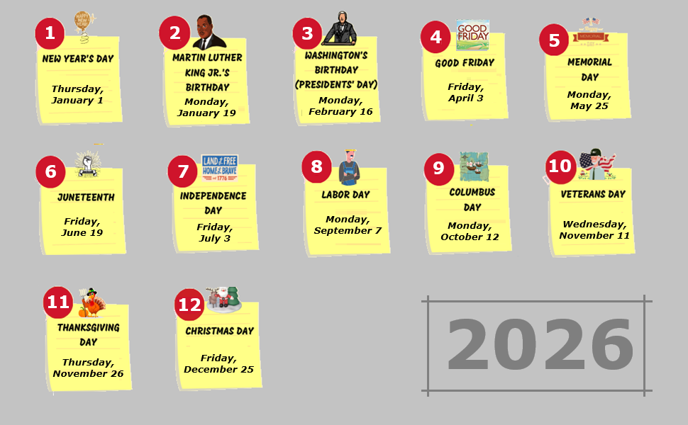 Sotck Market Holidays