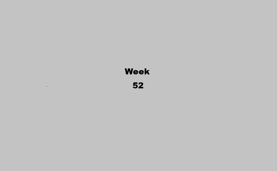 Week 52-2023